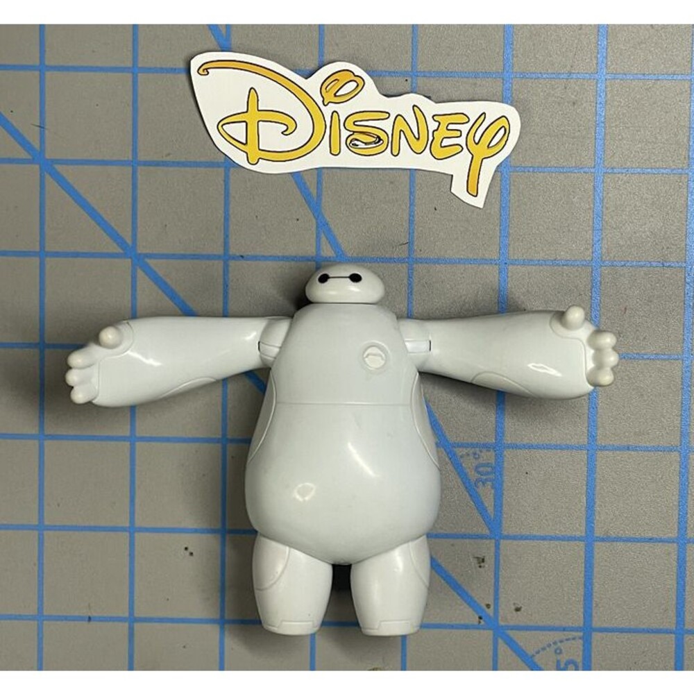 Disney White Baymax Action Figure Big Hero 6 BH6 2014 Bandai